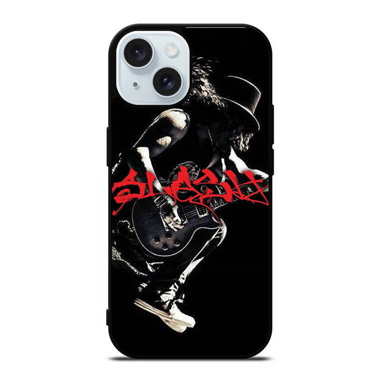 SLASH HUDSON GUNS N ROSES LOGO iPhone 15  Case Cover