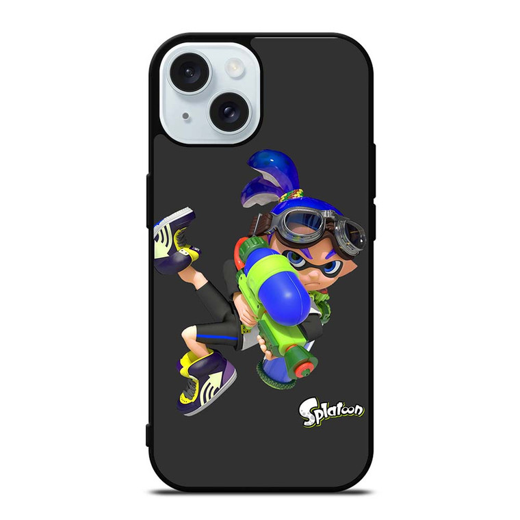 SPLATOON GAME iPhone 15  Case Cover SPLATOON GAME iPhone 15  Case Cover