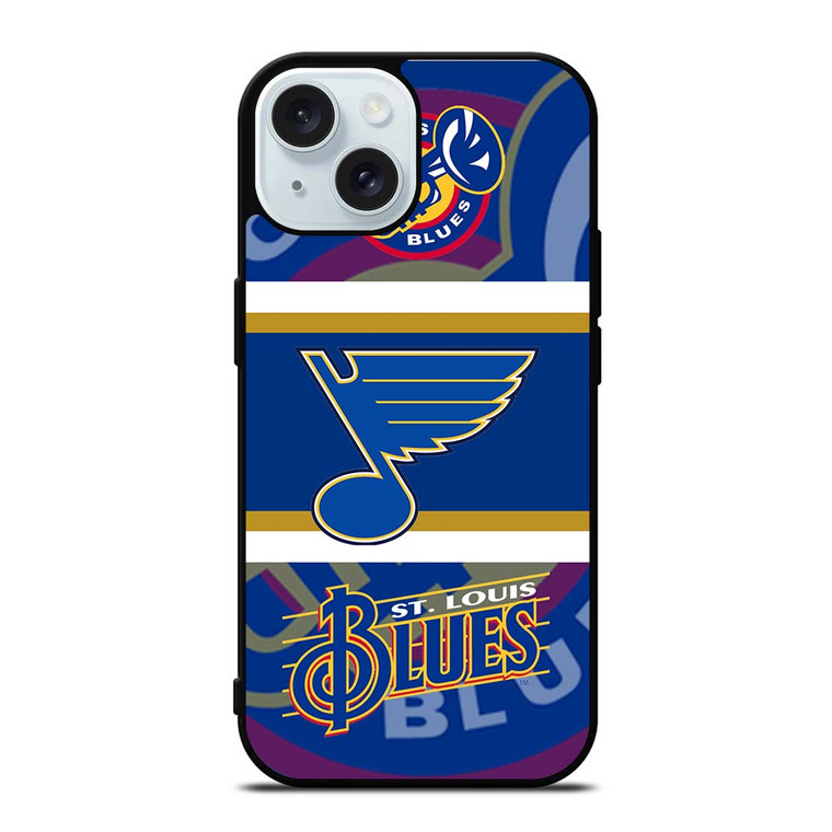 ST LOUIS BLUES SYMBOL iPhone 15  Case Cover ST LOUIS BLUES SYMBOL iPhone 15  Case Cover