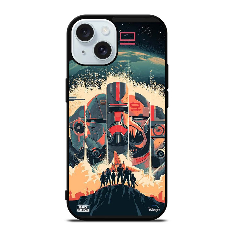 STAR WARS THE BAD BATCH PICT iPhone 15  Case Cover STAR WARS THE BAD BATCH PICT iPhone 15  Case Cover
