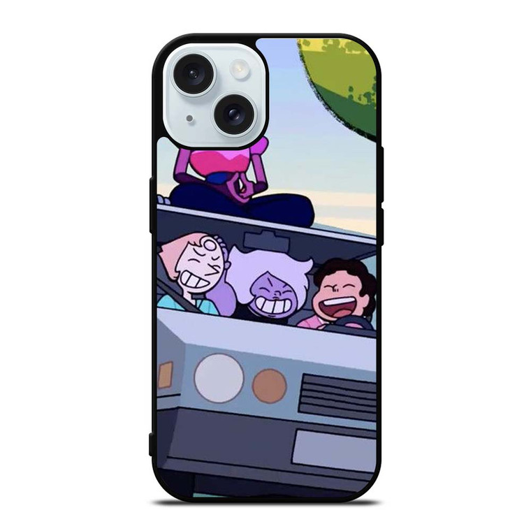 STEVAN UNIVERSE FUNNY CAR iPhone 15  Case Cover