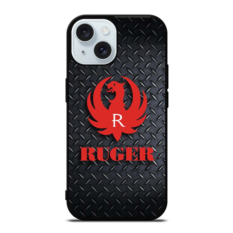 STURM RUGER FIREARM PLATE LOGO iPhone 15  Case Cover