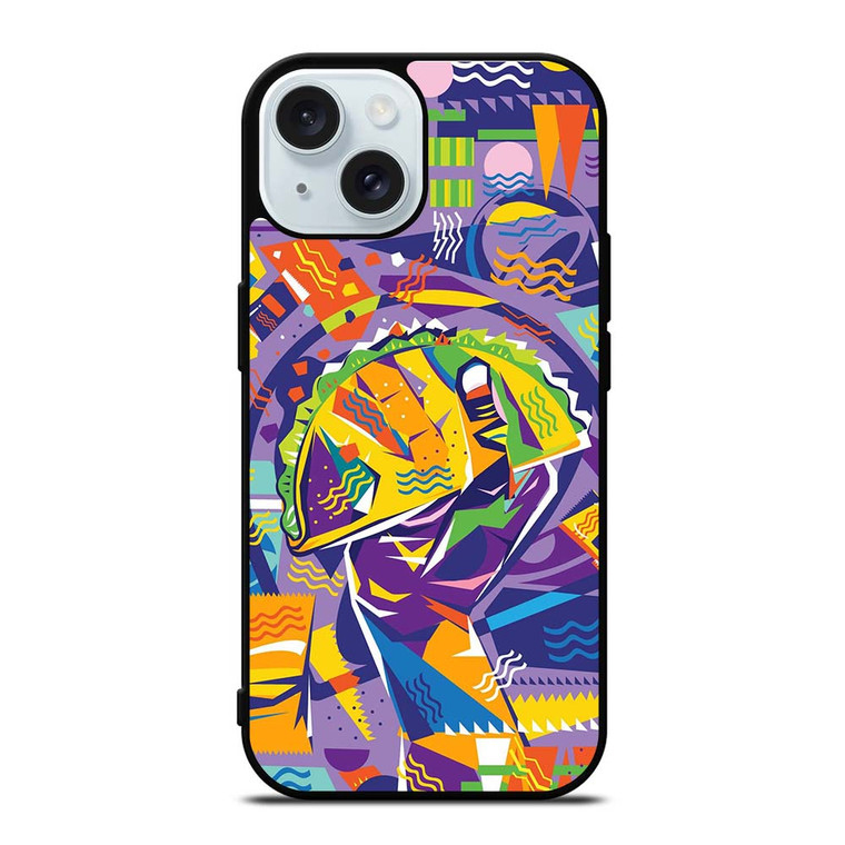 TACO BELL ART iPhone 15  Case Cover