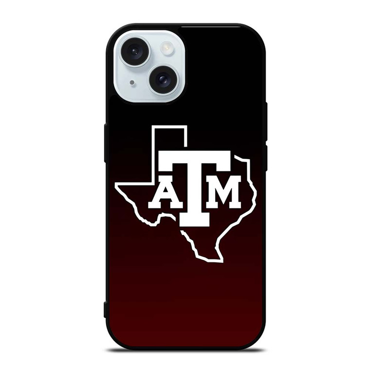 TEXAS A&M AGGIES FOOTBALL SYMBOL iPhone 15  Case Cover