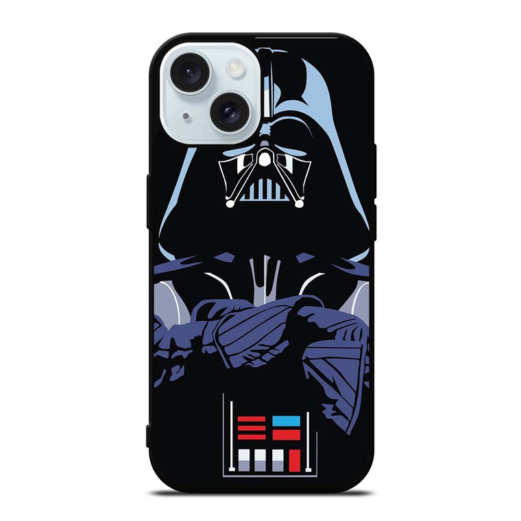 THE DARTH VADER STAR WARS CLIPART iPhone 15  Case Cover