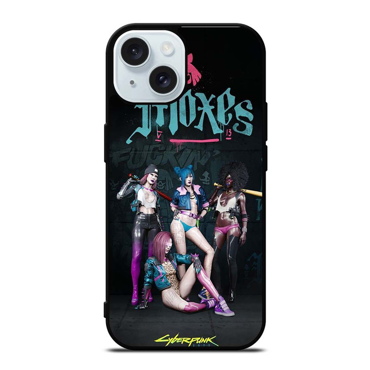 THE MOXES CYBERPUNK 2077 GAMES iPhone 15  Case Cover