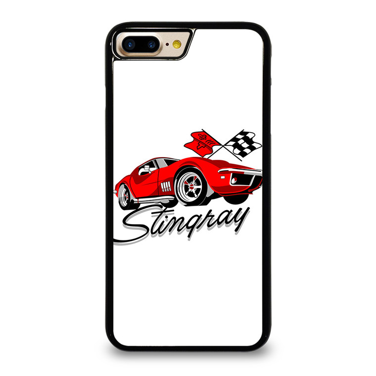 CHEVY RED CAR CARTOON iPhone 7 Plus Case