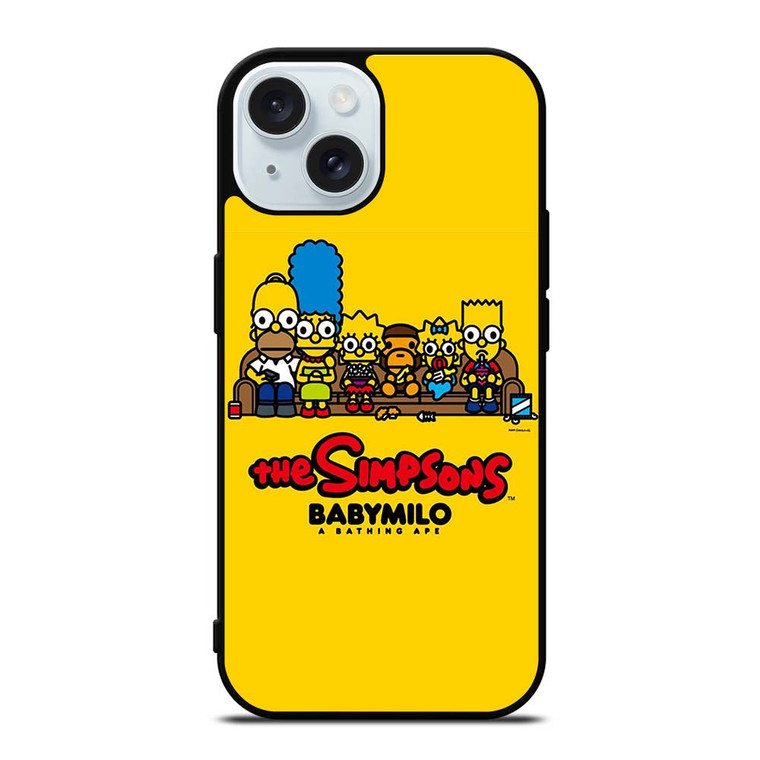 THE SIMPSONS BABY MILO BAPE iPhone 15  Case Cover
