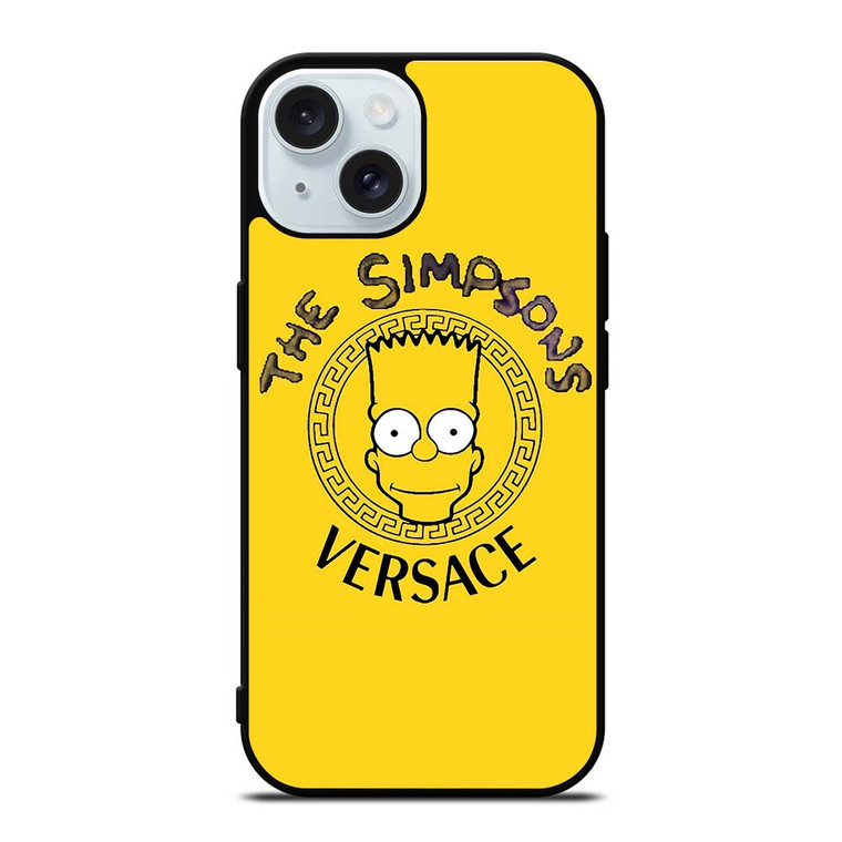 THE SIMPSONS X VERSACE iPhone 15  Case Cover
