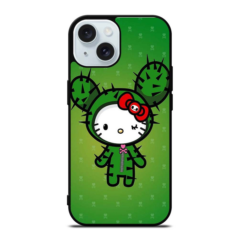 TOKIDOKI HELLO KITTY CACTUS iPhone 15  Case Cover