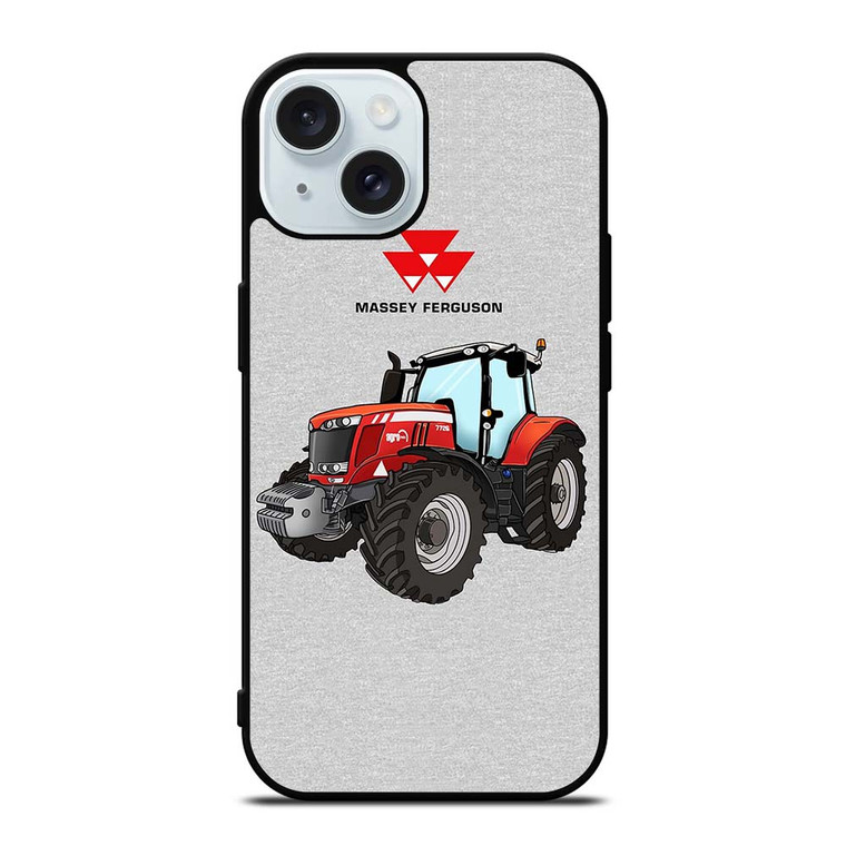 TRACTOR MASSEY FERGUSON iPhone 15  Case Cover TRACTOR MASSEY FERGUSON iPhone 15  Case Cover