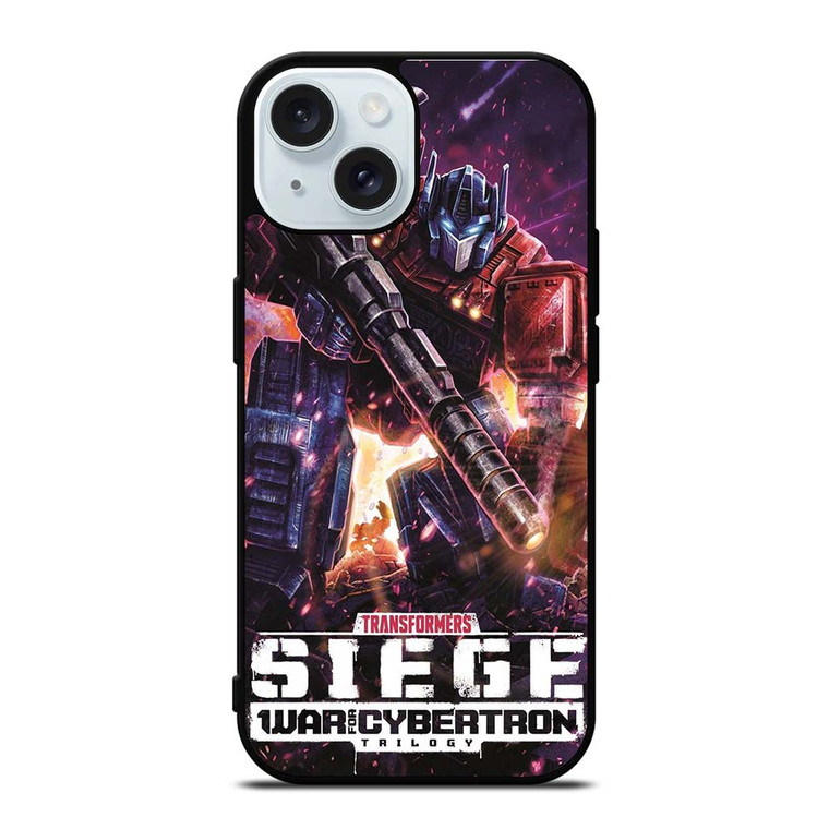 TRANSFORMERS WAR FOR CYBERTRON POSTER iPhone 15  Case Cover