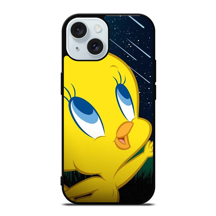 TWEETY BIRD FACE CUTE Looney Tunes iPhone 15  Case Cover