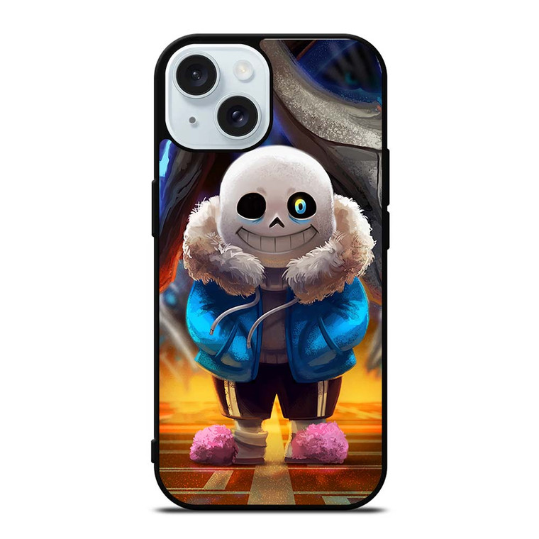 UNDERTALE SANS ART iPhone 15  Case Cover UNDERTALE SANS ART iPhone 15  Case Cover