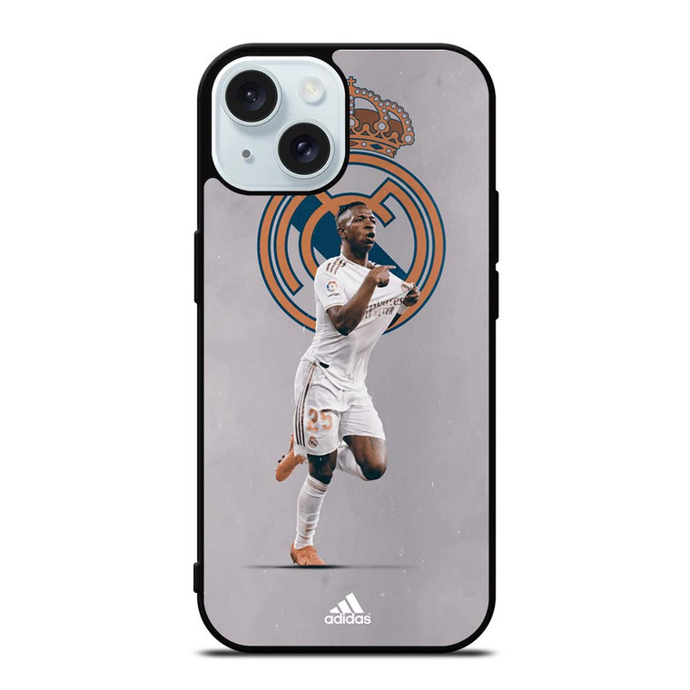 VINICIUS JR REAL MADRID ADIDAS iPhone 15  Case Cover