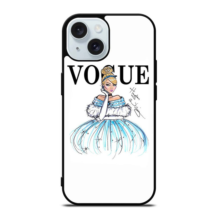 VOGUE DISNEY PRINCESS CINDERELLA iPhone 15  Case Cover