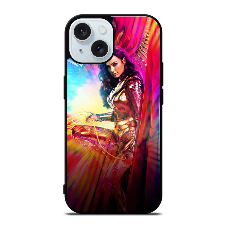 WONDER WOMAN ABSTRAC ART iPhone 15  Case Cover
