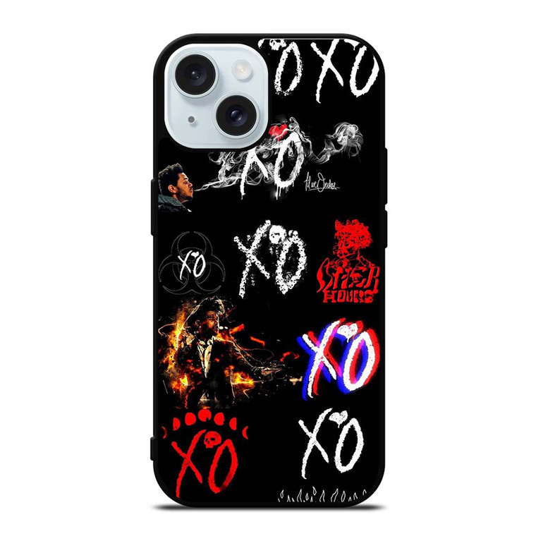 XO THE WEEKND LOGO iPhone 15  Case Cover