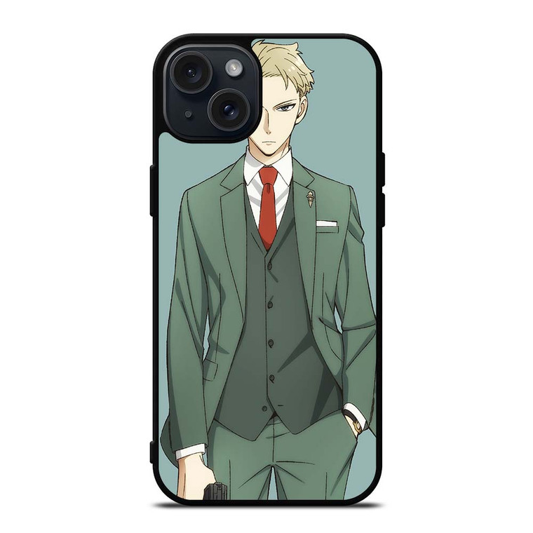 LOID FORGER SPY X FAMILY ANIME iPhone 15 Plus Case