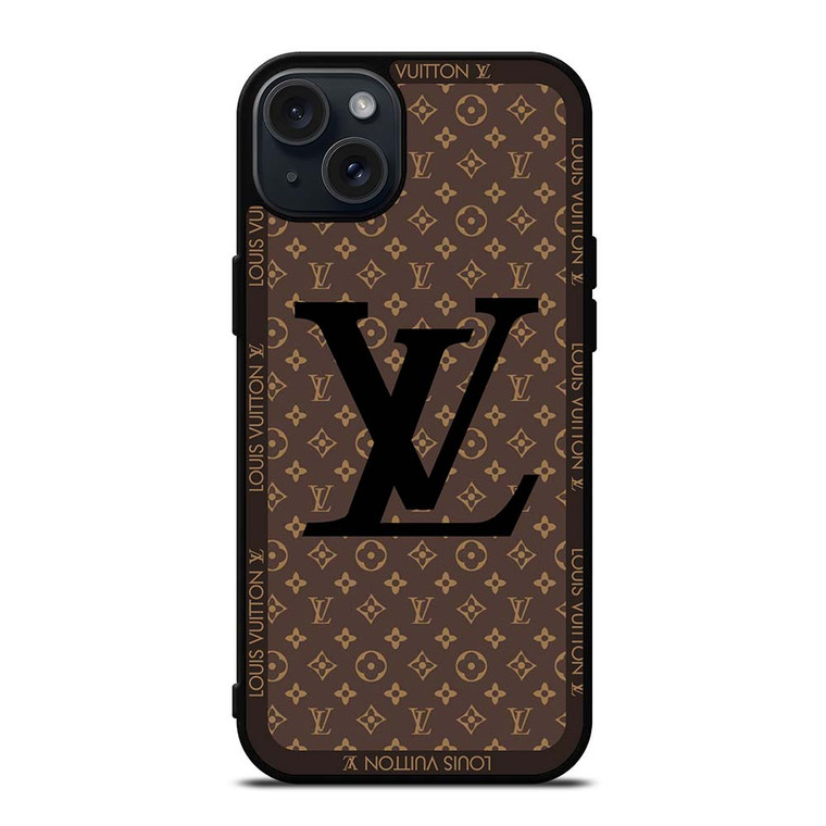 LOUIS VUITTON ROUND PATTERN iPhone 15 Plus Case