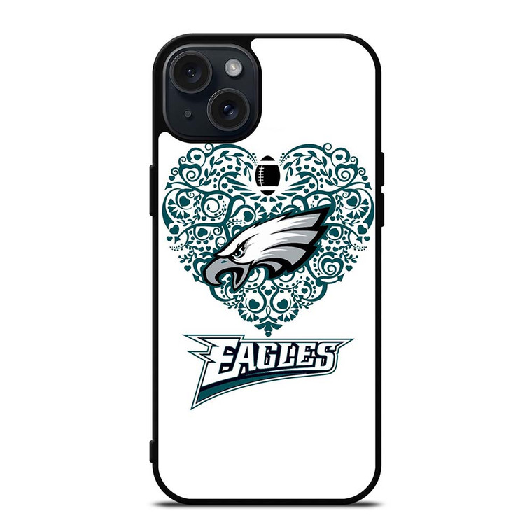 LOVE PHILADELPHIA EAGLES iPhone 15 Plus Case