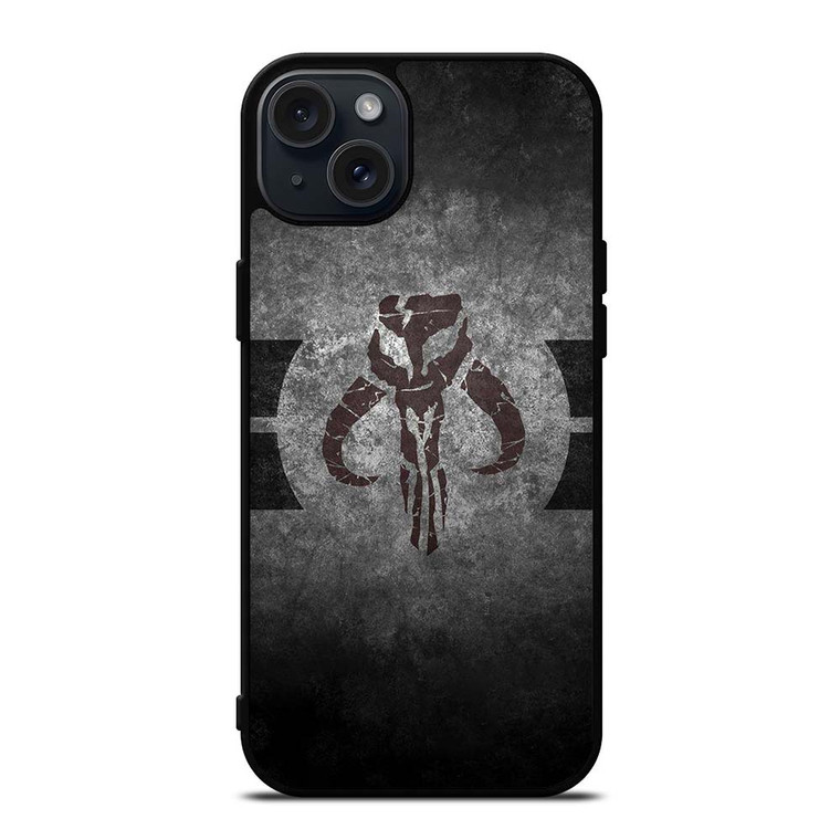 MANDALORIAN LOGO STAR WARS iPhone 15 Plus Case