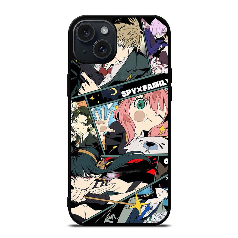 MANGA ANIME SPY X FAMILY iPhone 15 Plus Case