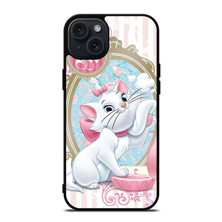 MARIE THE ARISTOCATS CAT MIRROR iPhone 15 Plus Case