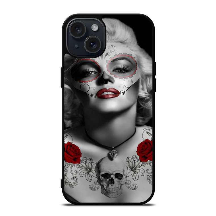 MARILYN MONROE TATTOO iPhone 15 Plus Case