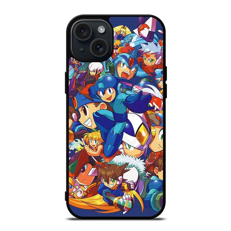 MEGA MAN BATTLE NETWORK ALL CAST iPhone 15 Plus Case