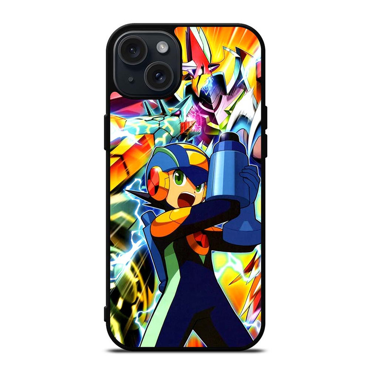 MEGA MAN BATTLE NETWORK GAMES iPhone 15 Plus Case