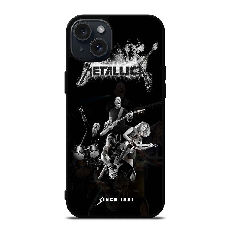 METALLICA 1981 iPhone 15 Plus Case