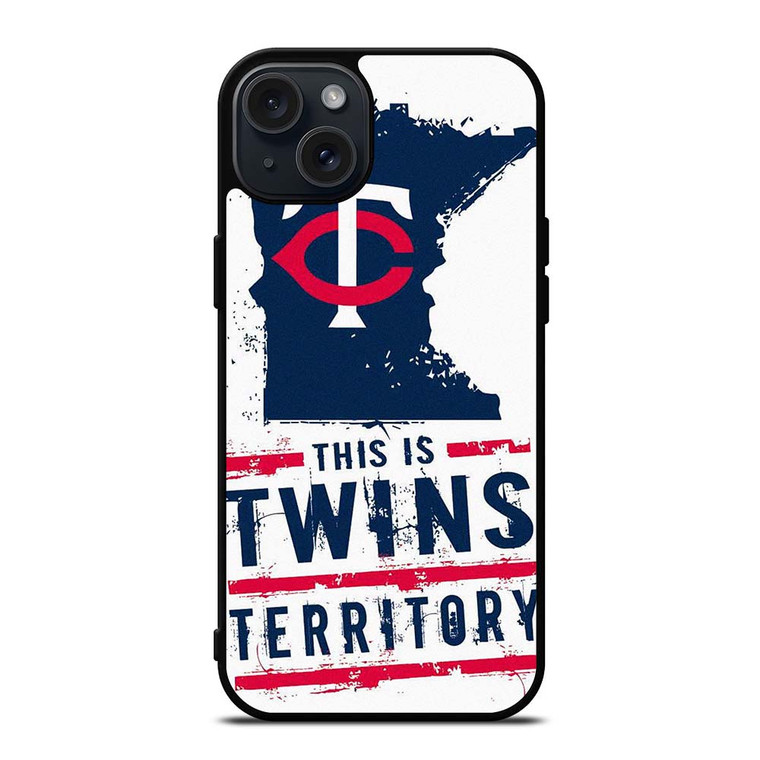 MINNESOTA TWINS BASEBALL FANS iPhone 15 Plus Case