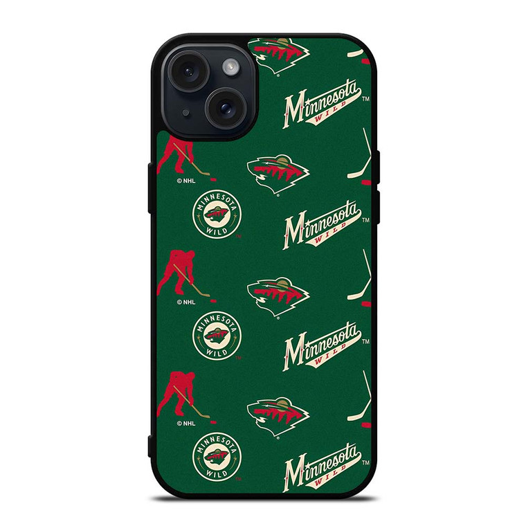 MINNESOTA WILD NHL PATTERN iPhone 15 Plus Case