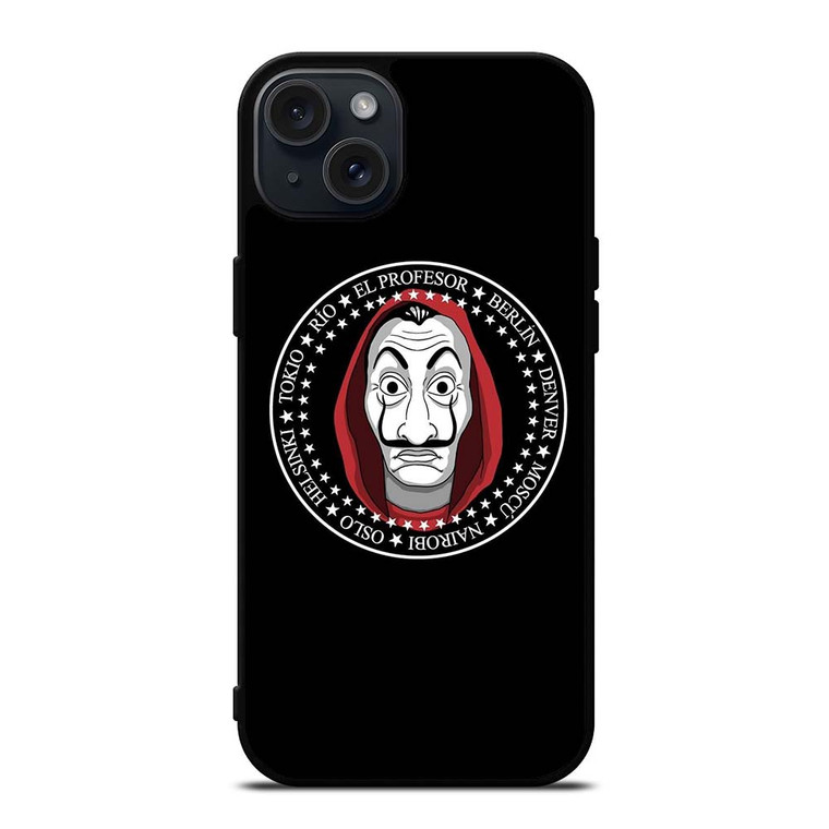 MONEY HEIST LA CASA DE PAPEL BADGE iPhone 15 Plus Case