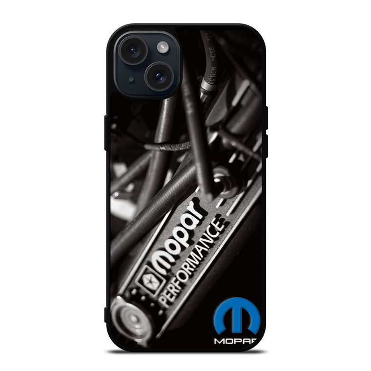 MOPAR CAR ENGINE PERFORMANCE iPhone 15 Plus Case