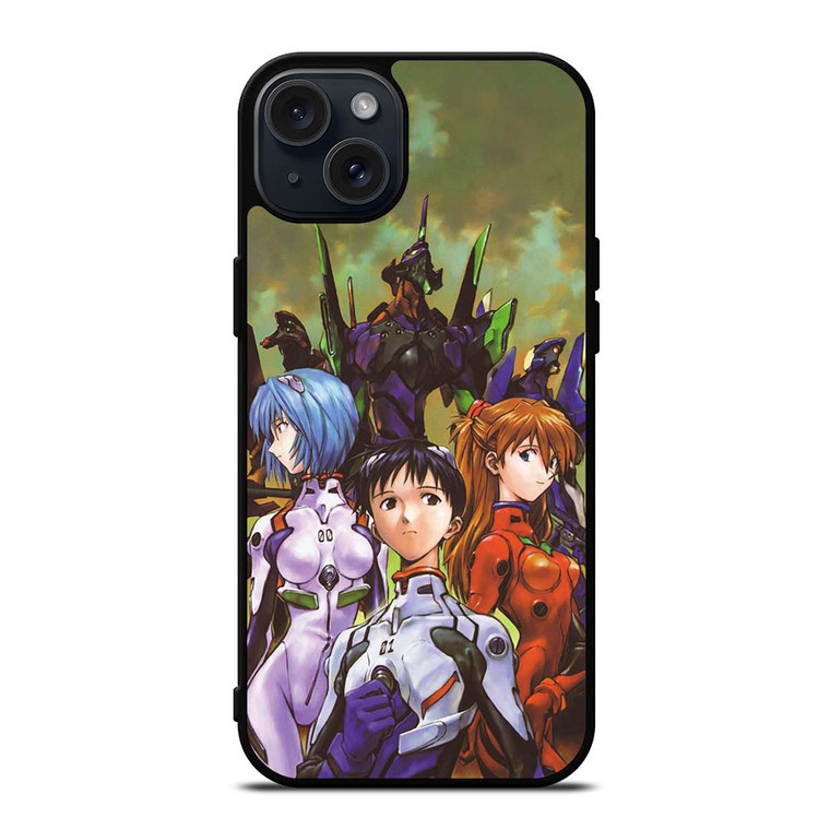 NEON GENESIS ANIME CARTOON iPhone 15 Plus Case NEON GENESIS ANIME CARTOON iPhone 15 Plus Case