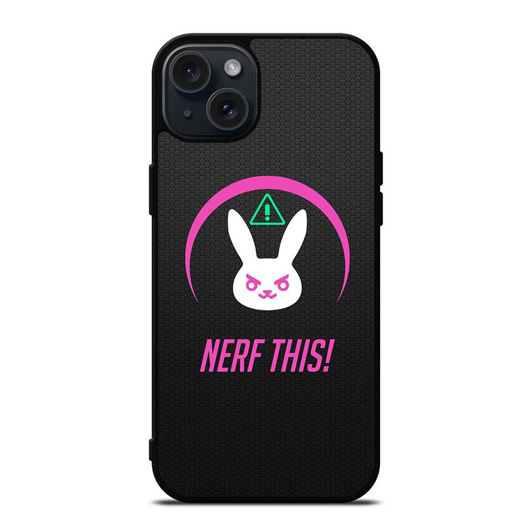 NERF THIS OVERWATCH D.VA iPhone 15 Plus Case NERF THIS OVERWATCH D.VA iPhone 15 Plus Case