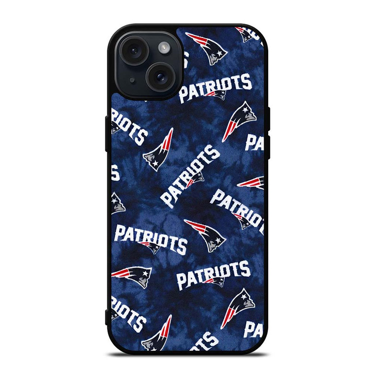 NEW ENGLAND PATRIOTS NFL PATTERN iPhone 15 Plus Case