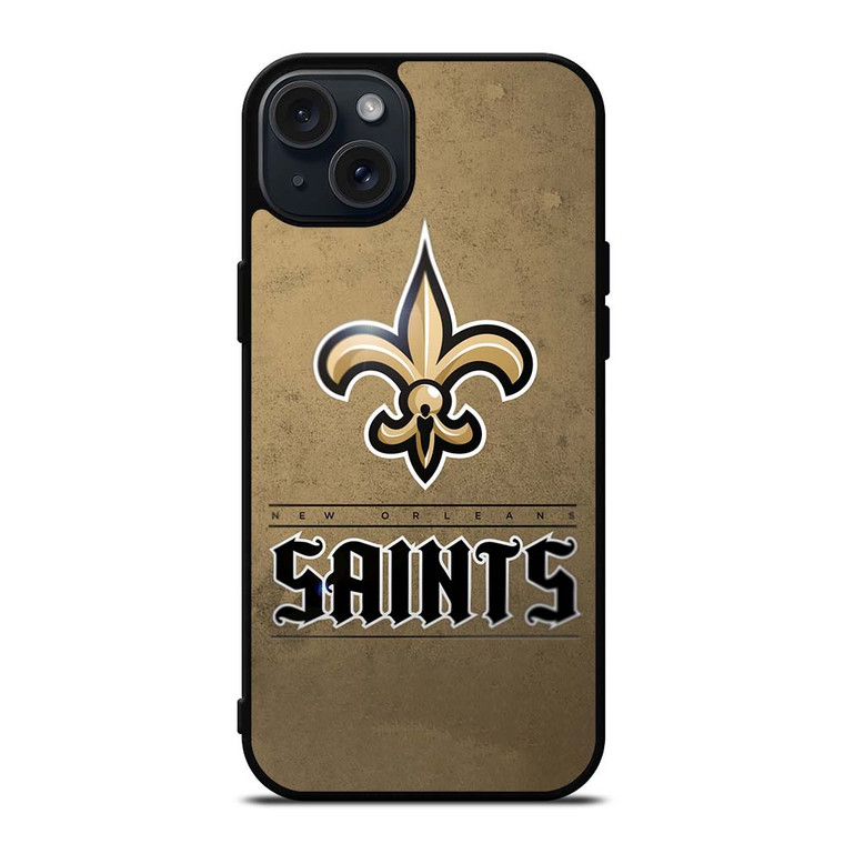 NEW ORLEANS SAINTS SYMBOL iPhone 15 Plus Case
