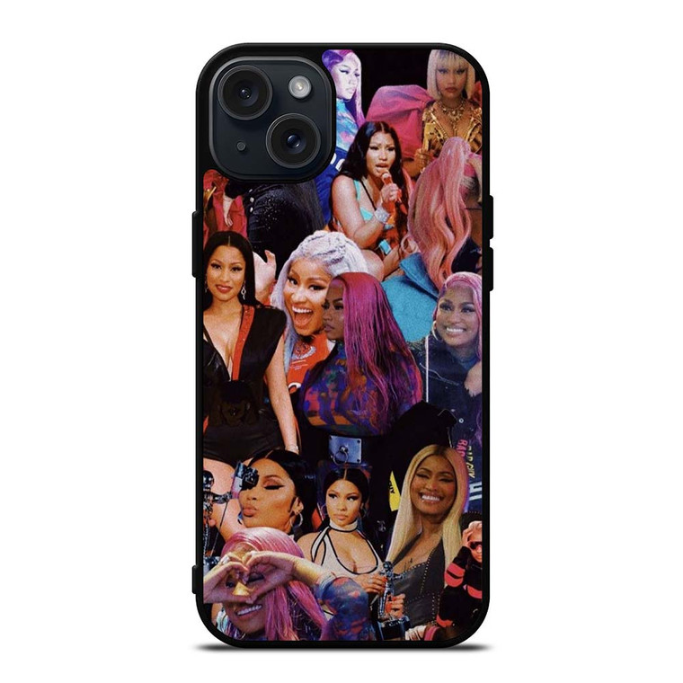 NICKI MINAJ COLLAGE iPhone 15 Plus Case