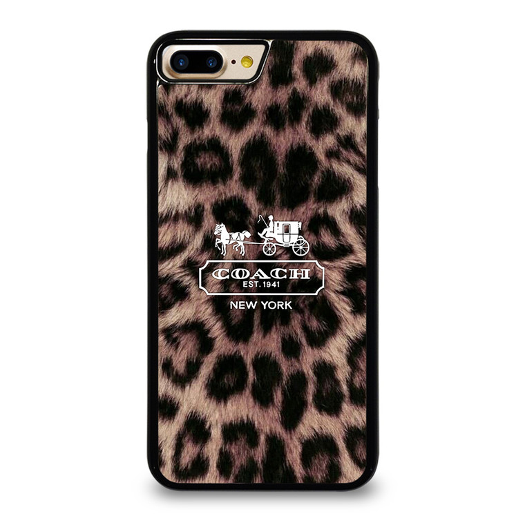 COACH NEW YORK LEOPARD iPhone 7 Plus Case