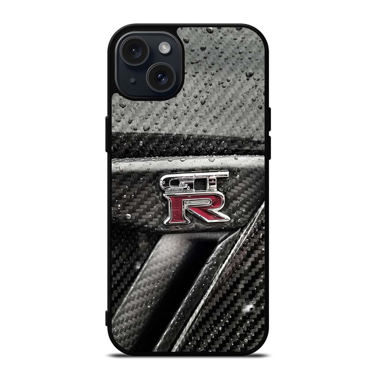 NISSAN GT R 35 CARBON iPhone 15 Plus Case NISSAN GT R 35 CARBON iPhone 15 Plus Case