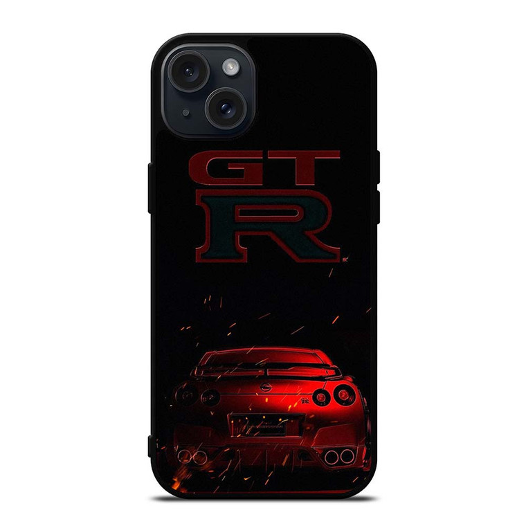 NISSAN GTR RED LOGO iPhone 15 Plus Case NISSAN GTR RED LOGO iPhone 15 Plus Case