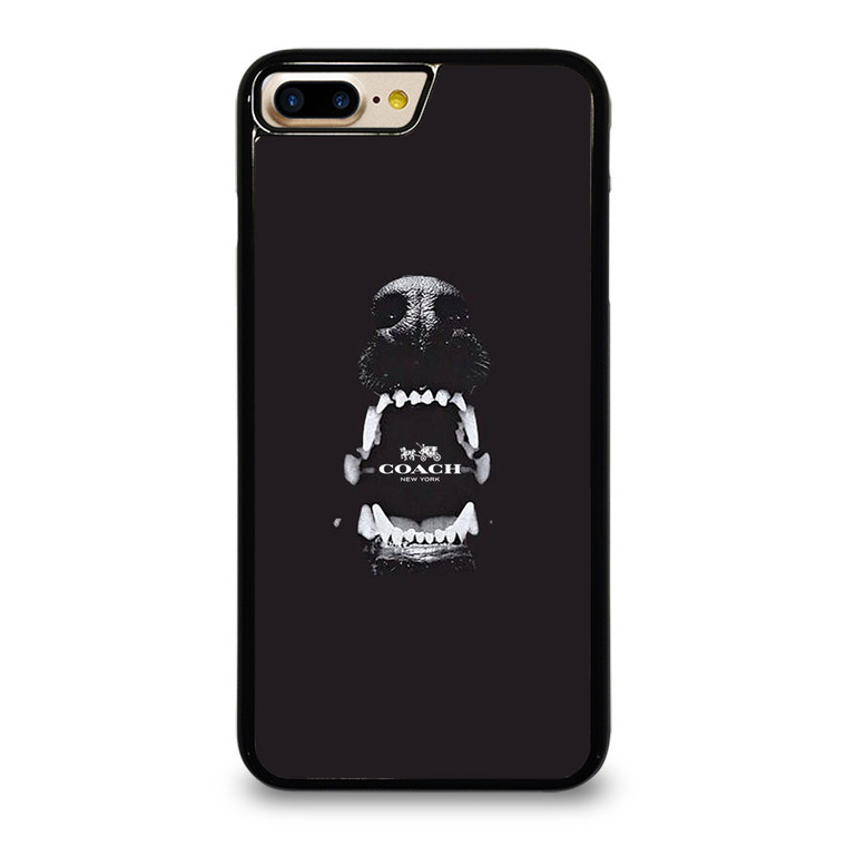 COACH NEW YORK LOGO DOG iPhone 7 Plus Case