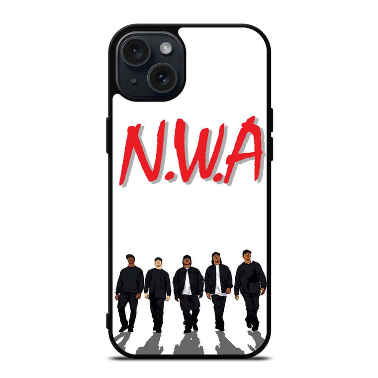 NWA NIGGAZ WIT ATTITUDES HIP HOP 2 iPhone 15 Plus Case