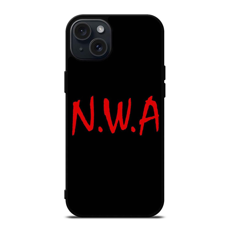 NWA NIGGAZ WIT ATTITUDES HIP HOP LOGO iPhone 15 Plus Case