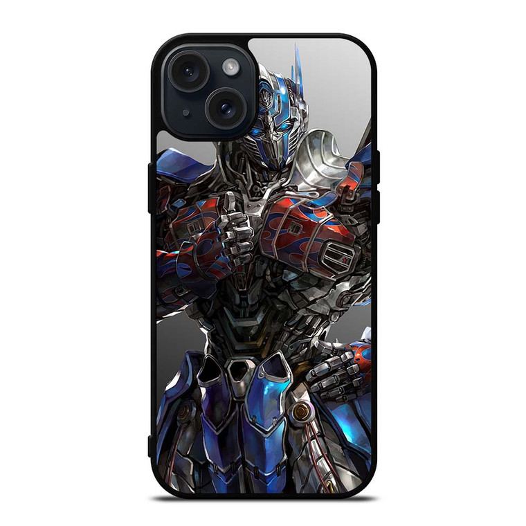 OPTIMUS PRIME TRANSFORMERS MOVIE iPhone 15 Plus Case