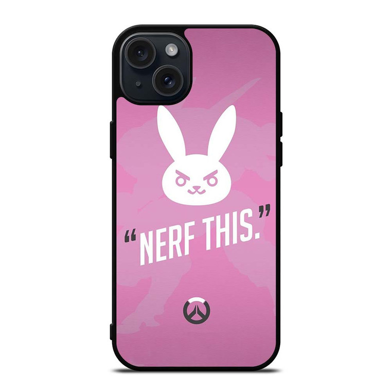 OVERWATCH D.VA NERF THIS iPhone 15 Plus Case
