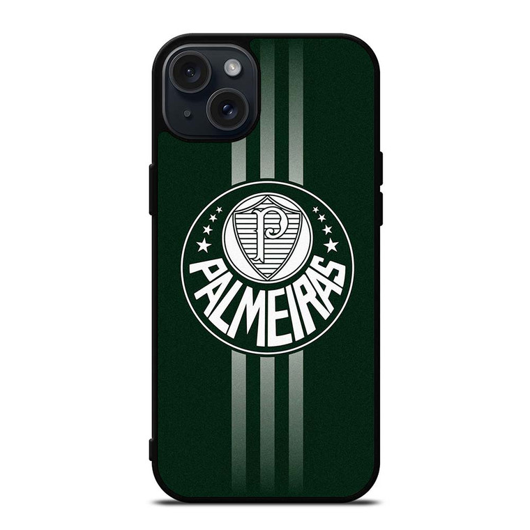 PALMEIRAS FOOTBALL STRIPE LOGO iPhone 15 Plus Case PALMEIRAS FOOTBALL STRIPE LOGO iPhone 15 Plus Case